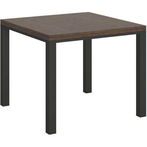 Itamoby   Everyday Libra (90x90/180 cm) - oreh, barva nog: antracit - preklopna jedilna miza, (20842925) Cene