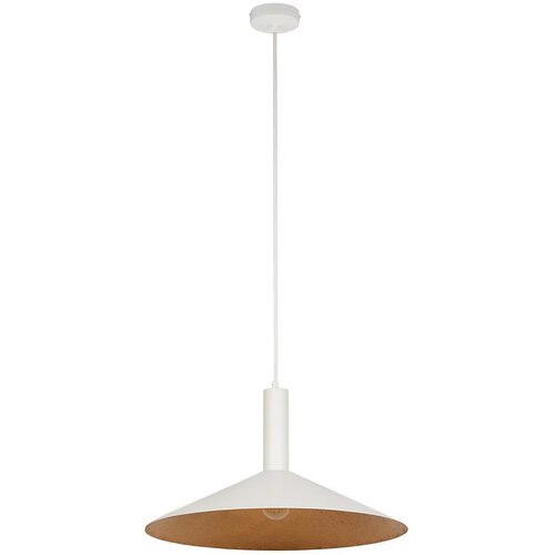  Luster na sajli CAPRI 1xE27/15W/230V Ø 50 cm bela/bakrena Cene