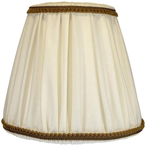  duolla - abažur za stonu i podnu lampu E27, prečnik 18,5 cm, krem/braon Cene