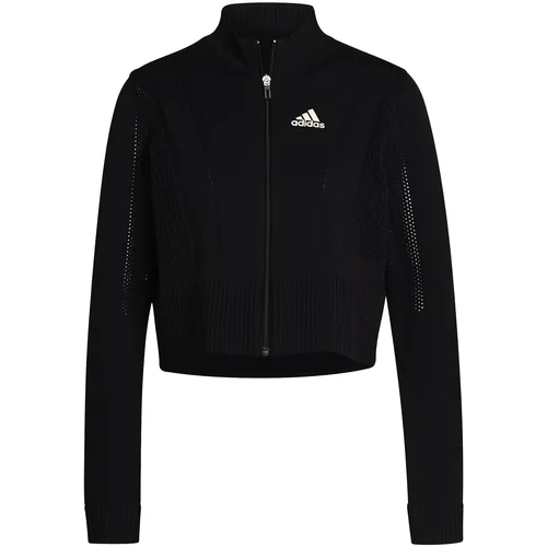 Adidas Women's Tennis Primeknit Jacket Primeblue Aeroready Black L