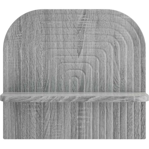  Zidna polica 2 kom. Siva Sonoma 41 x 13 5 x 37 5 cm - Siva Sonoma 41 cm Slike
