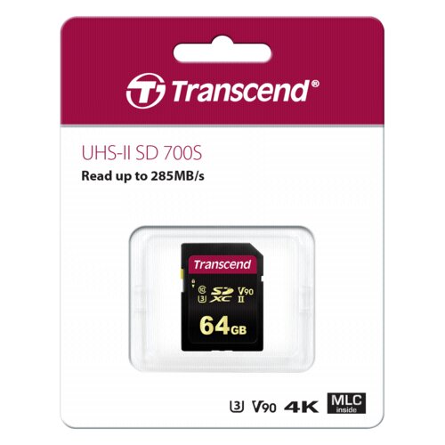Transcend SDXC 700S 64GB Class 10 UHS-II U3 V90 Cijene