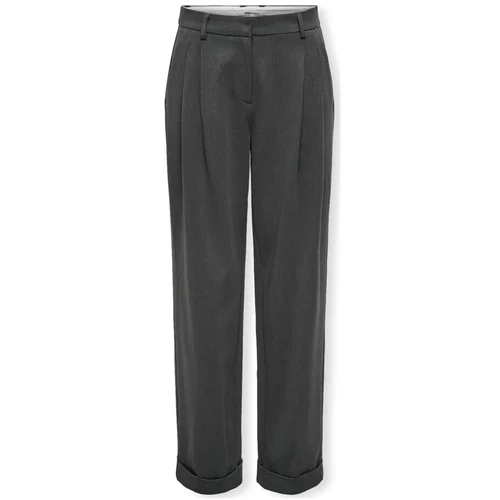 Only Hlače Sulajma Trousers - Phantom Siva