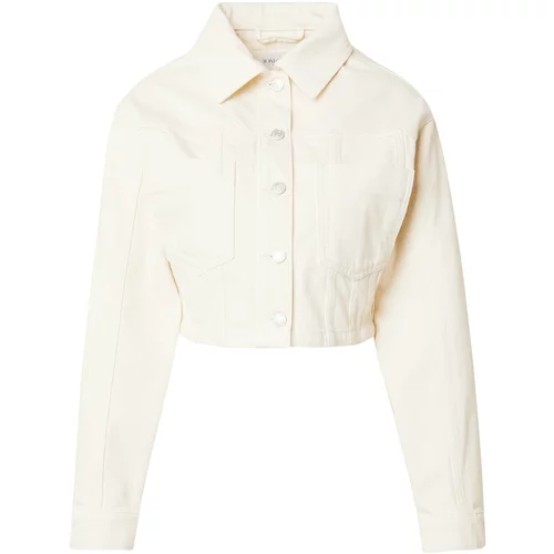 ABOUT YOU x Toni Garrn Prijelazna jakna 'Duffy' bijeli traper