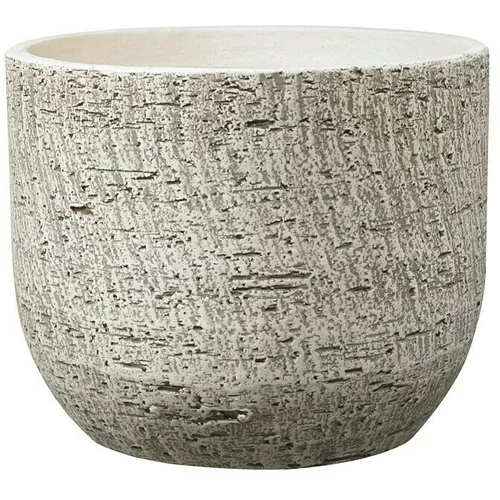 Soendgen Keramik Okrugla tegla za biljke (Vanjska dimenzija (ø x V): 25 x 21 cm, Bijele boje, Keramika)