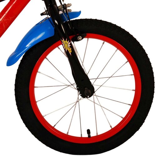 Spiderman Dječji bicikl 16&amp;Prime; Spider-Man dvije ručne kočnice crveni Slike