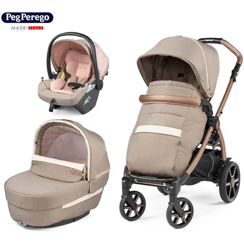  peg perego® otroški voziček 3v1 book™ lounge mon amour