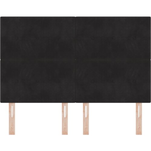  LED Uzglavlje Crno 80 cm Bar&amp;scaron;un Slike