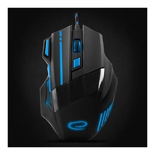  Mi&scaron; ESPERANZA GAMING WOLF 7D MX201, blue, 2400dpi, double-click, ergonomic, EGM201B Cijene