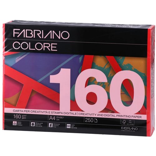 Fabriano Colore, fotokopir papir u boji, A4, 160gr., 250 list. - odaberite boju Cene