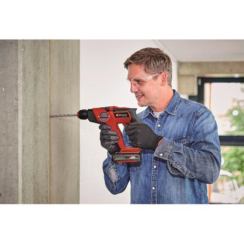 Einhell power x-change akumulatorska udarna bu&amp;scaron;ilica te-hd 18/12 li - solo (bez akumulatora, broj okretaja pri praznom hodu: 0 okr/min - 1.300 okr/min, jačina pojedinog udarca: 1,3 j) + bauhaus jamstvo 5 godina na uređaje na električni ili motorni pogon Slike