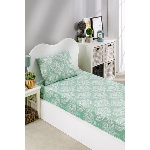 Lessentiel Maison set posteljine Post, 200x100cm, zelena Cijene