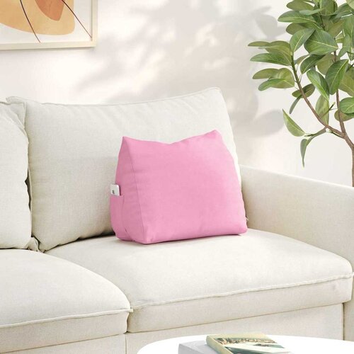 vidaXL Poglavni vzglavnik Roza 45 x 20 x 35 cm blago Cene