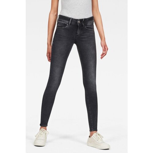 G-star Jeans - G-STAR Lynn Mid Super Skinny Wmn Dark Grey Slike
