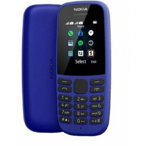 Nokia 105 ds 2019 blue mobilni telefon outlet Slike