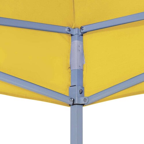 VidaXL Krov za &amp;scaron;ator za zabave 4 x 3 m žuti 270 g/m&amp;sup2; Slike