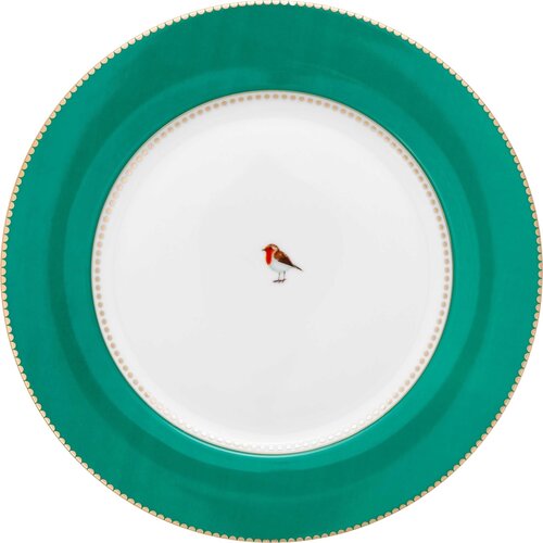 Pip Studio Love Birds - krožnik Green - 26,5 cm Slike