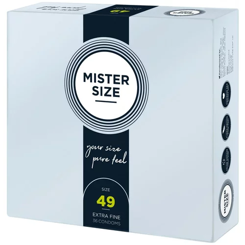 Mister Size Kondomi 49mm 36/1
