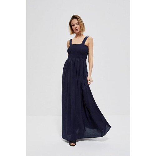 Moodo WOMEN'S DRESS L-SU-3770 NAVY Cene