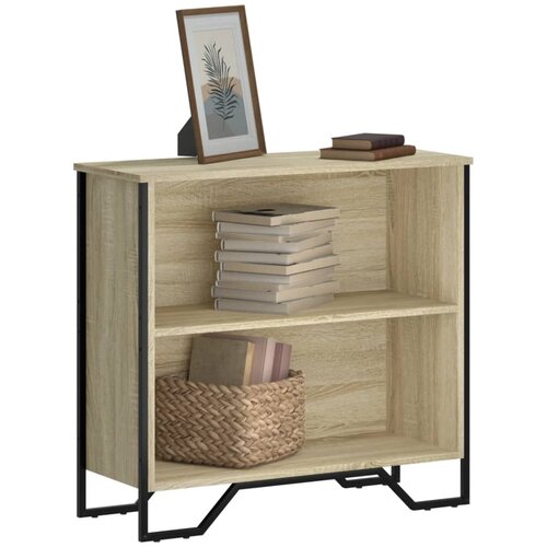  Regal za knjige boja hrasta 80x31x74,5 cm od konstruiranog drva Cene
