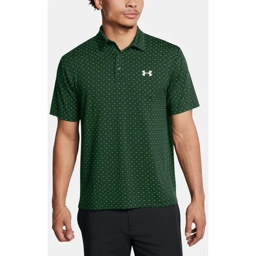 Under Armour UA Playoff 3.0 Printed Polo majica Zelena