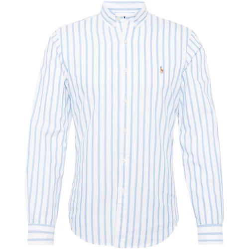 Polo Ralph Lauren Košulja svijetloplava / smeđa / bijela