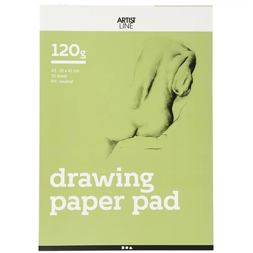  Blok papira za crtanje A3 - 30 listova (Blok papir za skiciranje)
