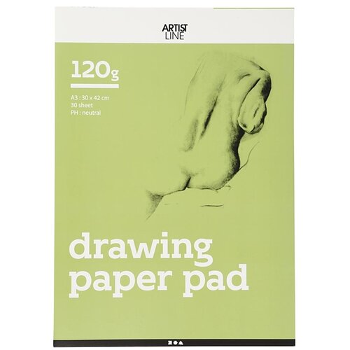 Blok papira za crtanje A3 - 30 listova Slike