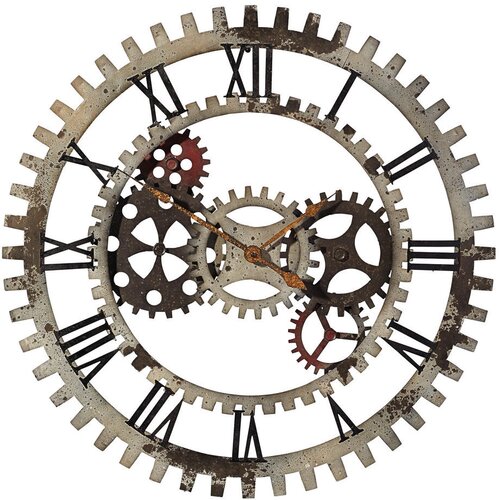 Ambia Home STENSKA URA srebrne barve 69,5 cm Cene