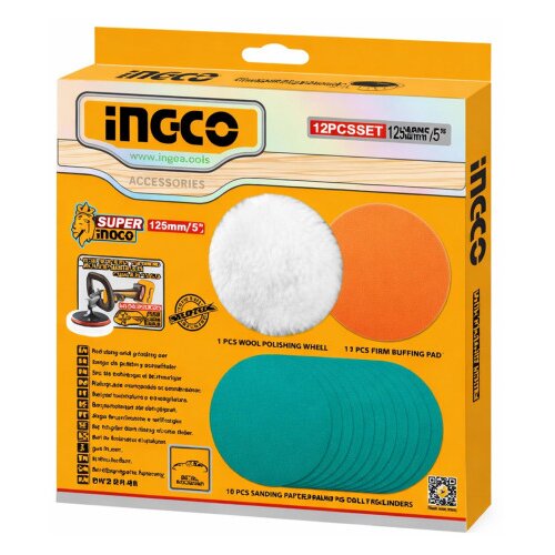 INGCO TOOLS Set za poliranje 180mm 12/1 APG18012 Cijene