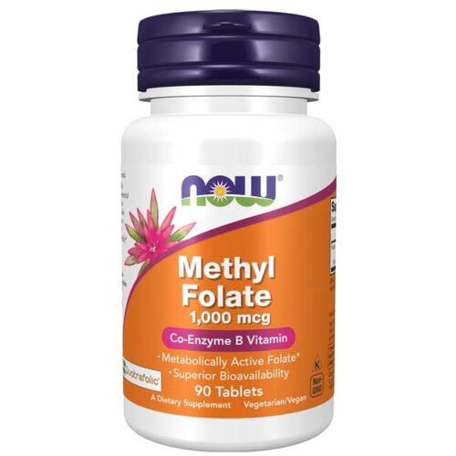 Now Foods Metil Folat NOW, 1000 ug (90 tablet) Cene