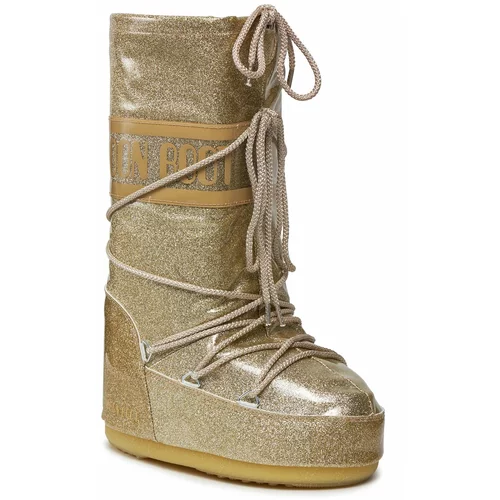 Moon Boot Škornji za sneg Glitter 14028500004 S Gold 004