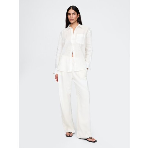 GAP Linen Trousers Wide - Women&amp;#039;s Slike