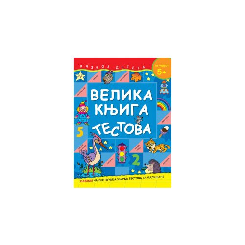 Grupa autora velika knjiga testova za uzrast 5+ Slike