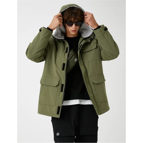 Koton Coat - Khaki - Parkas