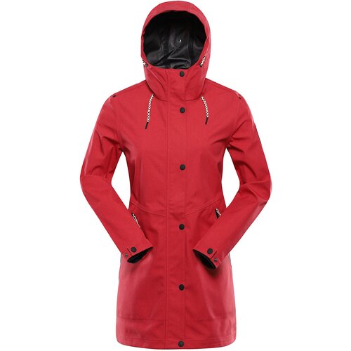Alpine pro Women&amp;#039;s waterproof coat with ptx membrane PERFETA chilli Slike