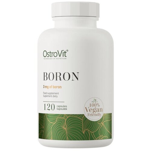 OSTROVIT Boron 3 mg VEGE &amp;ndash; Bor za hormonski balans i zdravlje kostiju Slike