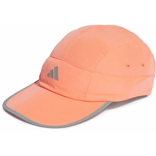 Adidas Kapa s šiltom Running Packable HEAT.RDY X-City Cap HR7056 coral fusion/REFLECTIVE SILVER