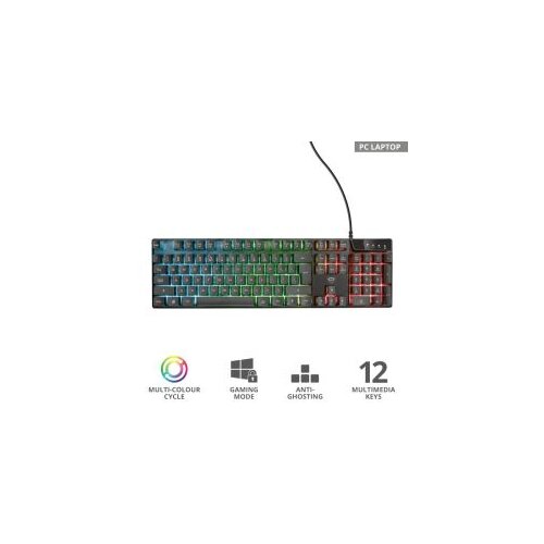 Trust GXT 835 gaming tastatura Azor Illuminated Cijene