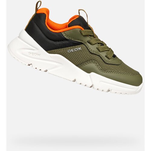 Geox Khaki Boys' Sneakers Loftus - Boys Cene