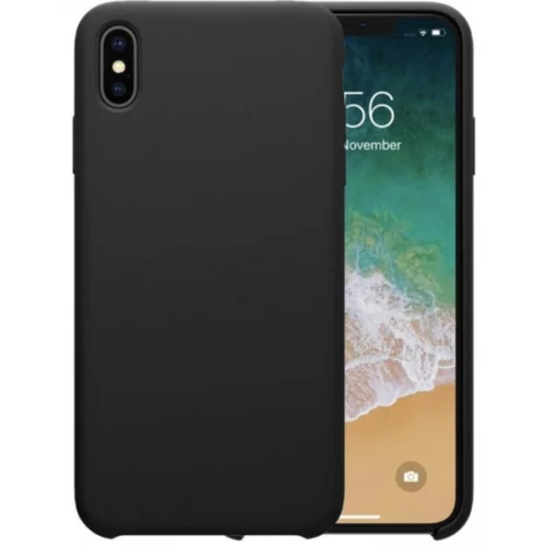 Mobiline gel etui matte črni neprosojni za apple iphone xr (6.1")