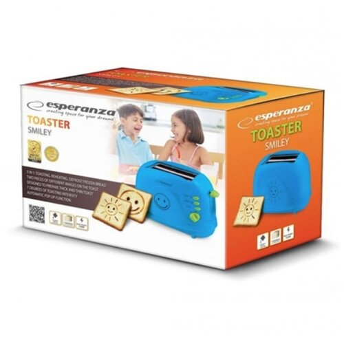 Esperanza (EKT003B) Smile toster, plavi Slike