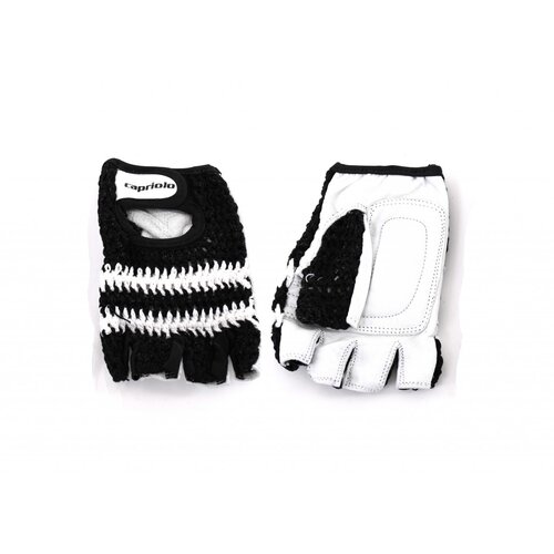 Capriolo Rukavice za teretanu retro crochet crne XL Cene