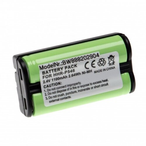VHBW baterija za panasonic KX-TG1000N / KX-TG1050N / KX-TGA100N, 1100 mah Slike