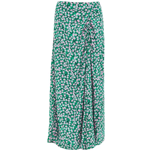 Threadbare Suknja 'Taz' zelena / roza / crna