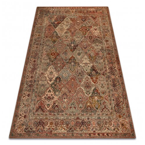 RugsX Preproga volna OMEGA KASHMIR Okvir, ornament, pastelna rdeča 200x300 cm, (5000316824) Cene