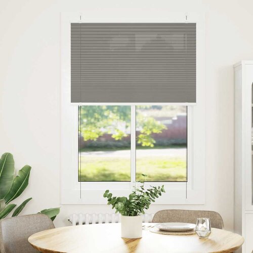 vidaXL Plisirana roleta antracit 100x100 cm širina tkanine 99,4 cm Cijene