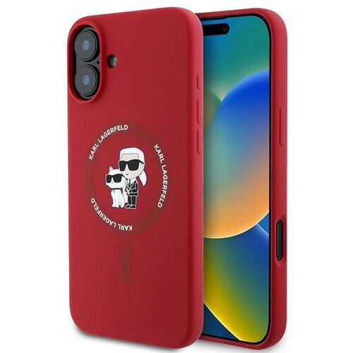Karl Lagerfeld OVITEK KLHMP16MSCMKCRHR ZA IPHONE 16 PLUS TRDO SILIKONSKO OVITEK, (5000012308) Cene