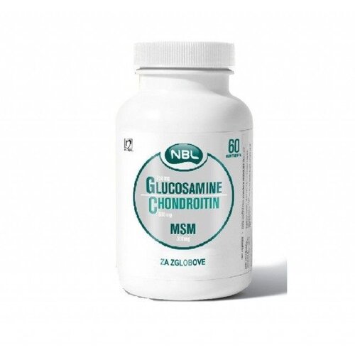 Nobel Ilac Glucosamine chondroitin MSM, 60 tableta Cene