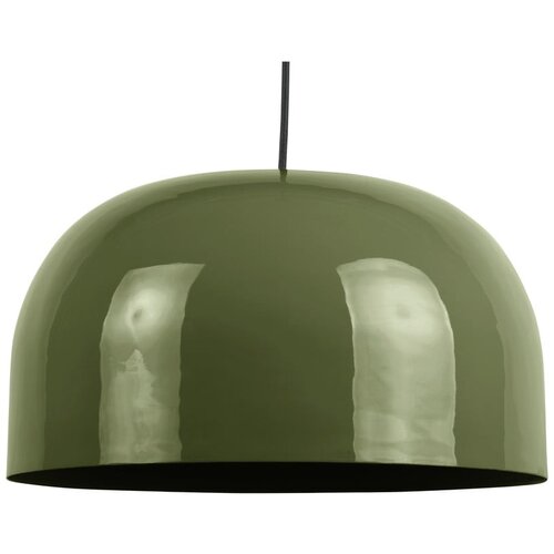 Leitmotiv Zelena viseča svetilka s kovinskim senčilom &amp;oslash; 40 cm Dome &amp;ndash; Slike